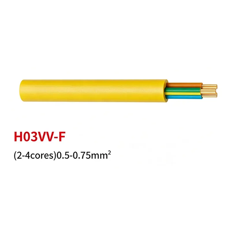 PVC-isolierte flexible Kabel nach EU-Standard