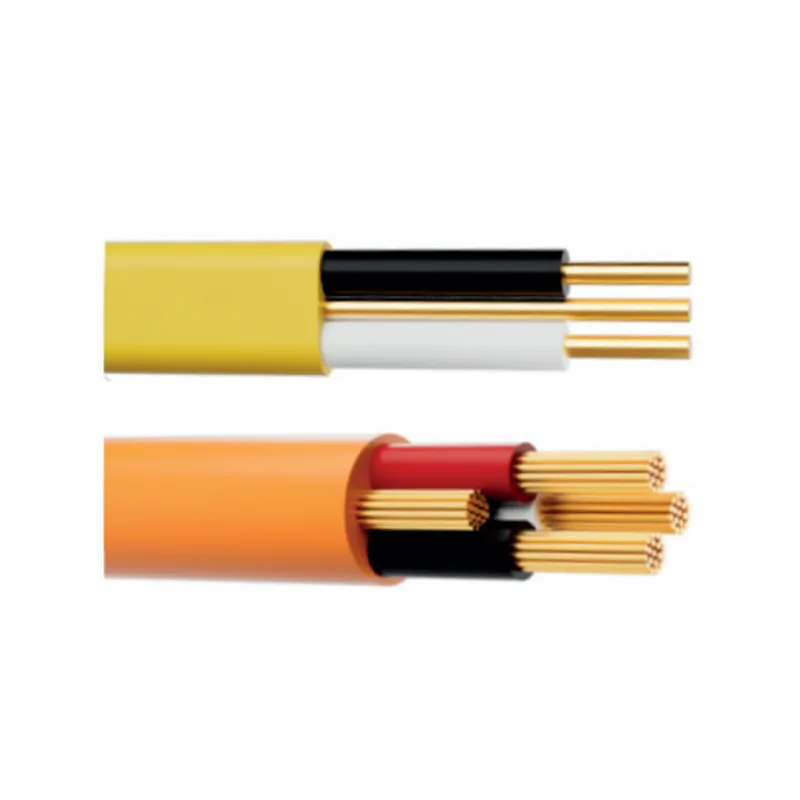 Nichtmetallisch ummantelte Kabel nach UL-Standard